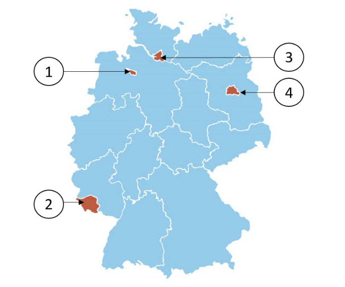 Which federal state is Berlin?