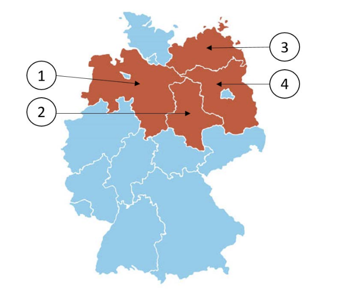 Brandenburg hangi federal eyalettir?