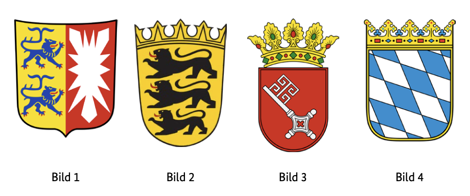 Welches Wappen gehört zur Freien Hansestadt Bremen?