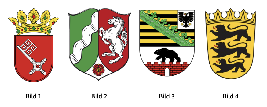 Który herb należy do kraju związkowego Nadrenia Północna-Westfalia?